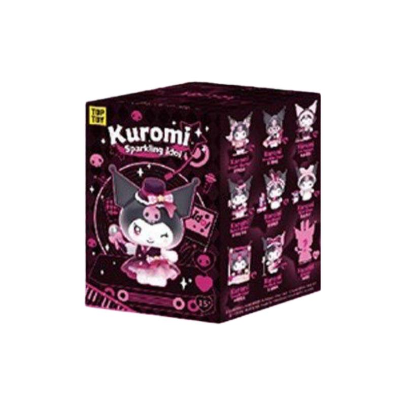 TOP TOY Sanrio Куроми Серия «Сияющий Идол» Кавайная Фигурка Игрушка Мультяшное Настольное Украшение Детская Модель Подарок на День Рождения