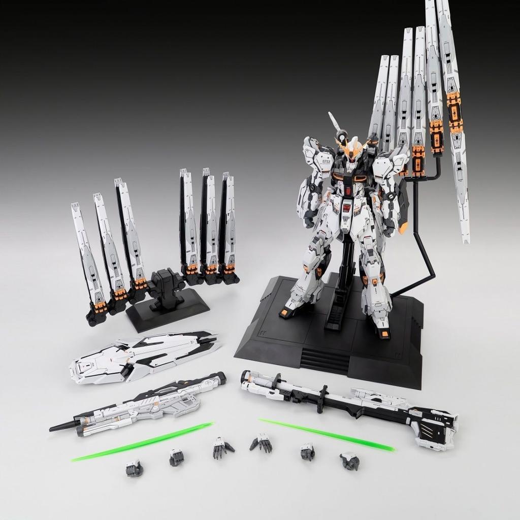 Nczzw Rx-93 Сборная Модель Nu Fighter Фигурка Действия Cmm Стиль GK Модель 1/100 Статуэтка Коллекционная Модель Украшение Настольная Игрушка Подарок