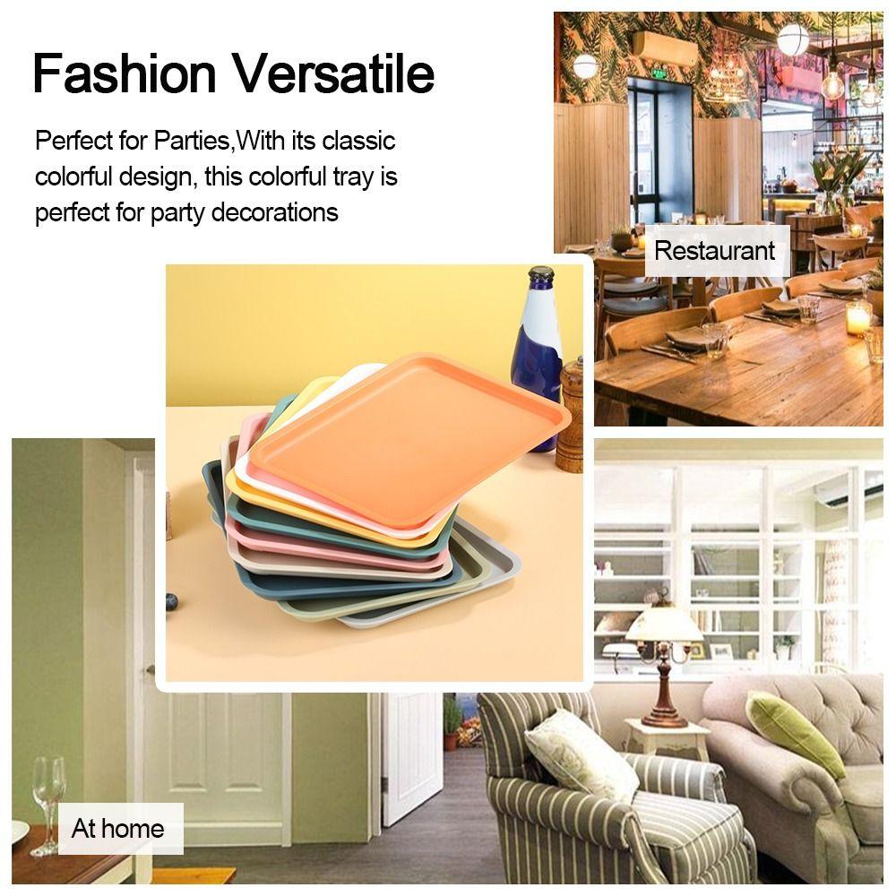 Plastic Pallet Rectangular Storage Tray Nordic Tray Dining