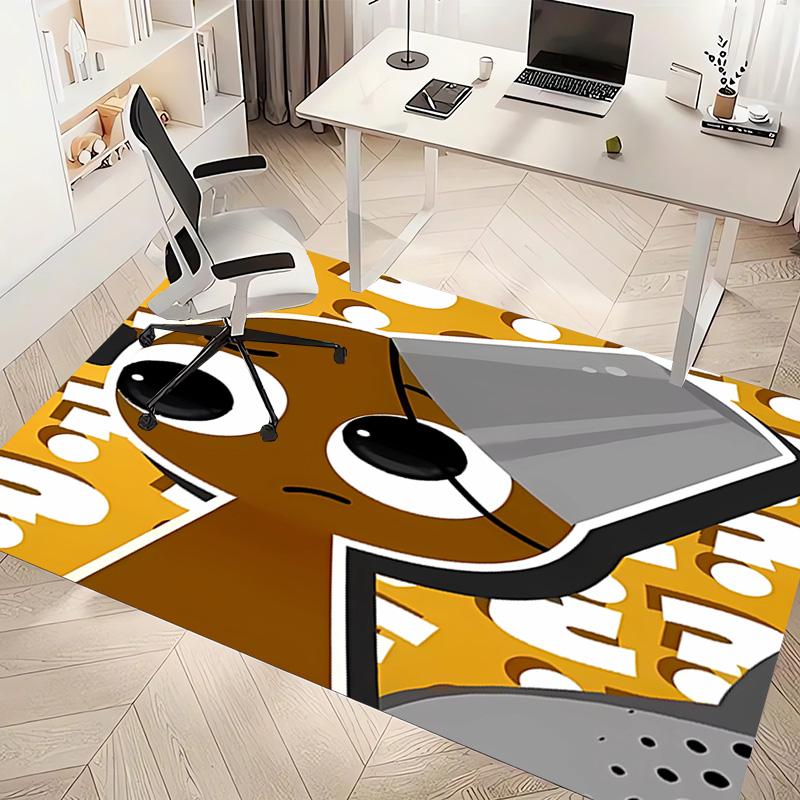 1pc Sprunki9 Print Area Rug - Soft, Washable Non-Slip Indoor Mat, Living Room, Home Office Decorative Rug,Office Decorative