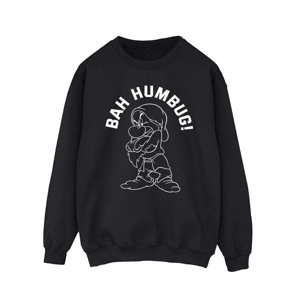 Disney Mens Snow White Grumpy Humbug Sweatshirt