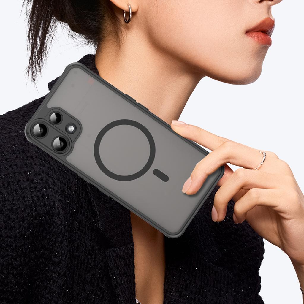 For Nothing Phone (3a) Lite 5G Magnetic Case Anti Drop PC + TPU Phone Cover