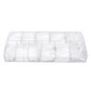500pcs Artificial Long Nail Tips Transparent Fake Nail Extension Tips Wearable Nail Tips