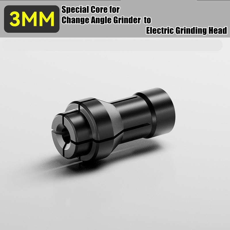 Адаптер для угловой шлифовальной машины 3/6 мм, модифицированный для патрона прямой шлифовальной машины, резьба M10, абразивные инструменты для угловой шлифовальной машины типа 100