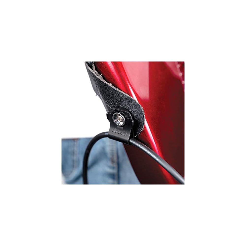 D'Addario Зажим для ремня Dual Lock PW-DLC-01 Черный Прочное Безопасное Крепление Аксессуар для Гитары
