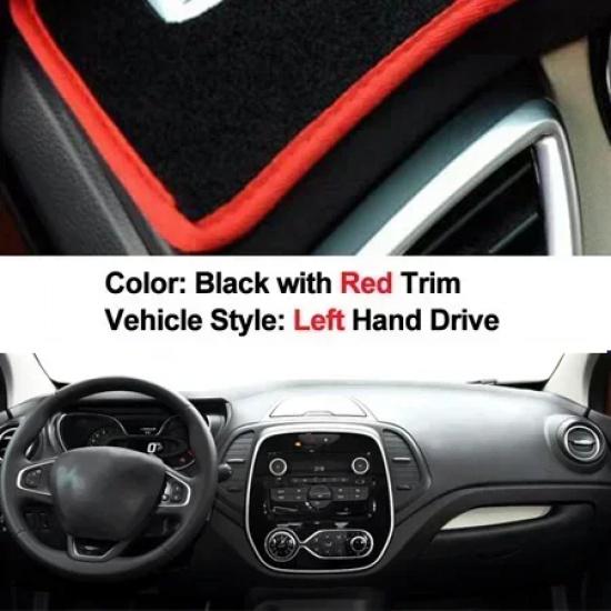 Car Dashboard Cover Non slip pad For Renault Captur 2014 2015 2016 2017 2018 LHD RHD Dash Mat Sun Shade Pad Anti-UV Cushion