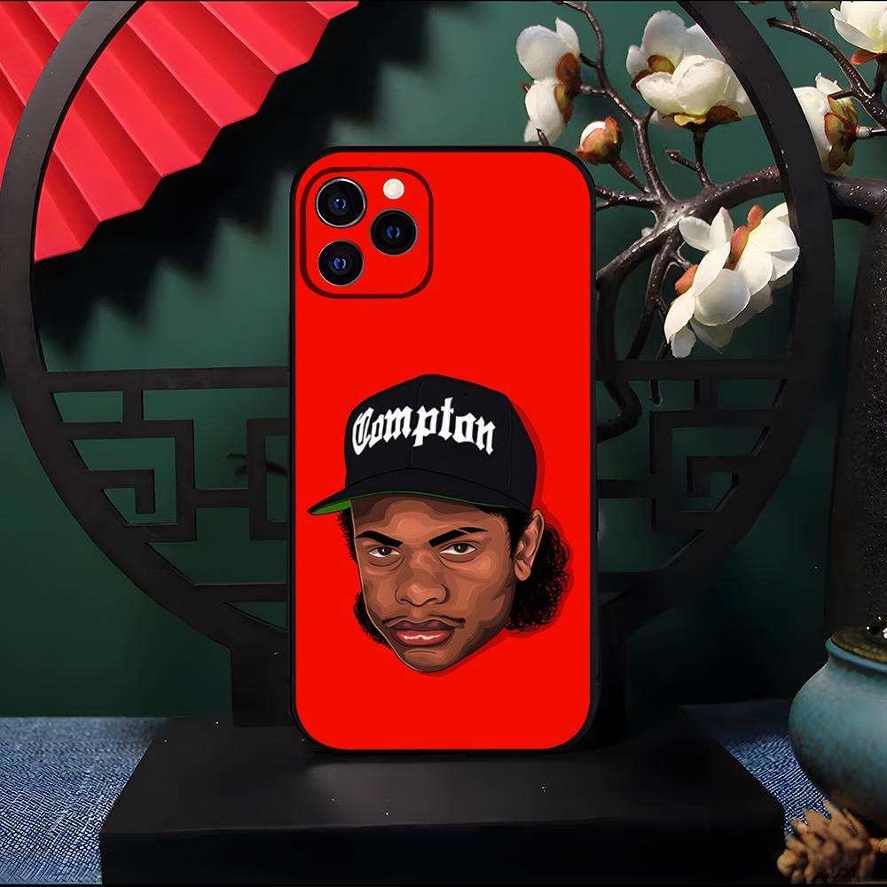 Чехол для телефона рэпера E-Eazy-E для IPhone 17 Pro Max 16 15 14 Pro Max 13 11 Air Plus Силиконовый чехол