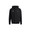 Logo Sports Hooded Jacket Men Outerwear Black H39296
