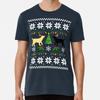 Yellow and Black Labrador Ugly Christmas Pat S To 5XL Made In the AU/USA T-Shirt