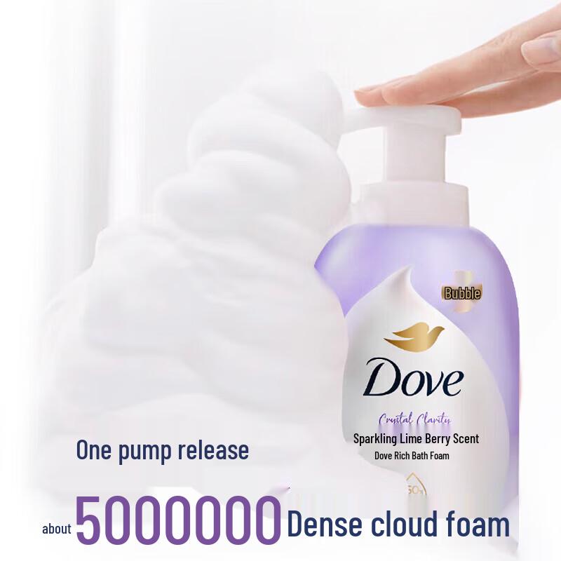 Dove пенящийся гель для душа