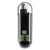 Men's USB rechargeable nose and ear hair trimmer-small, portable, digital display design, suitable for home or business trip