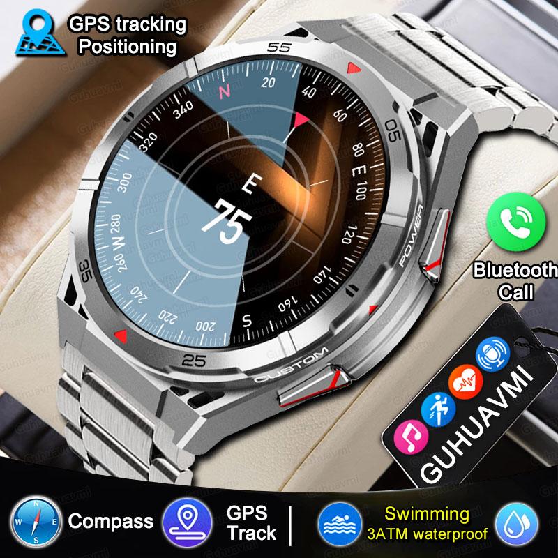 Стильные и прочные умные часы с GPS-трекингом и Bluetooth-звонками