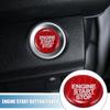 Красная накладка на кнопку запуска двигателя автомобиля для Honda HR-V 2016-2021