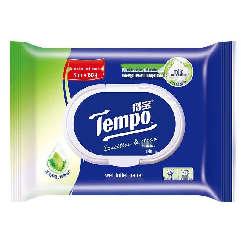 Tempo Pure Water Wet Toilet Wipes