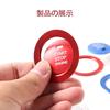 Mirhua Engine Start Engine Start Button and Surround Decorative Ring Interior Easy Design Ring, Sticker, Trim, Dustproof, Installation,