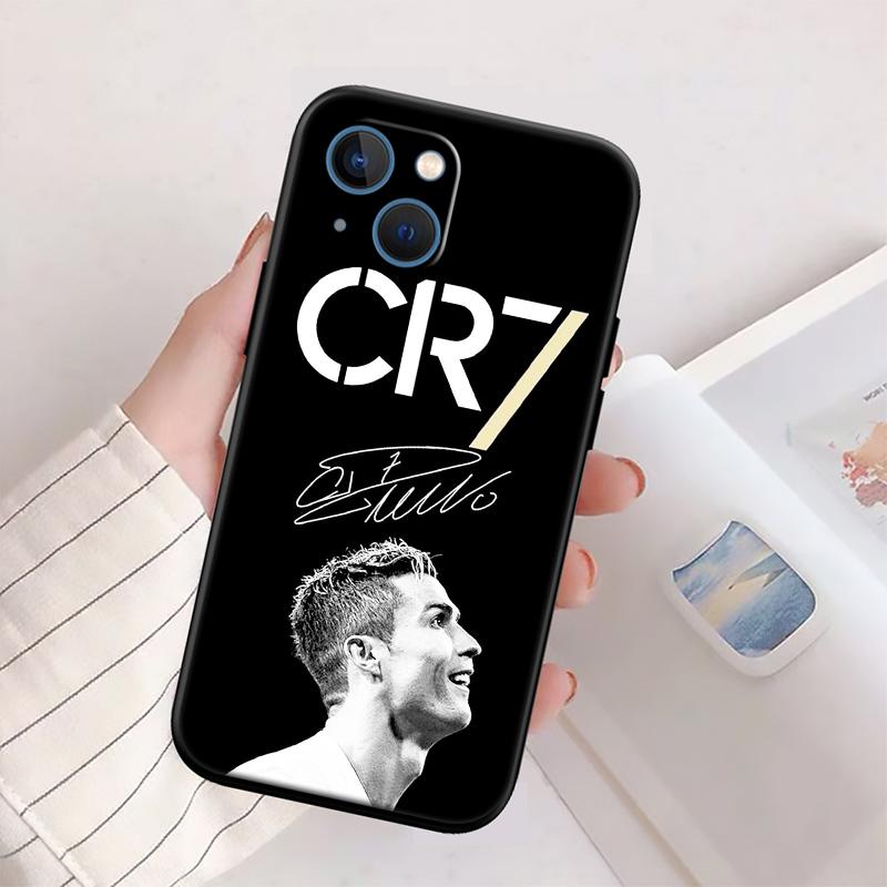 C-cr7 New High-End Shell Phone Case for iPhone 16 15 14 13 12 Pro Max Plus Mini
