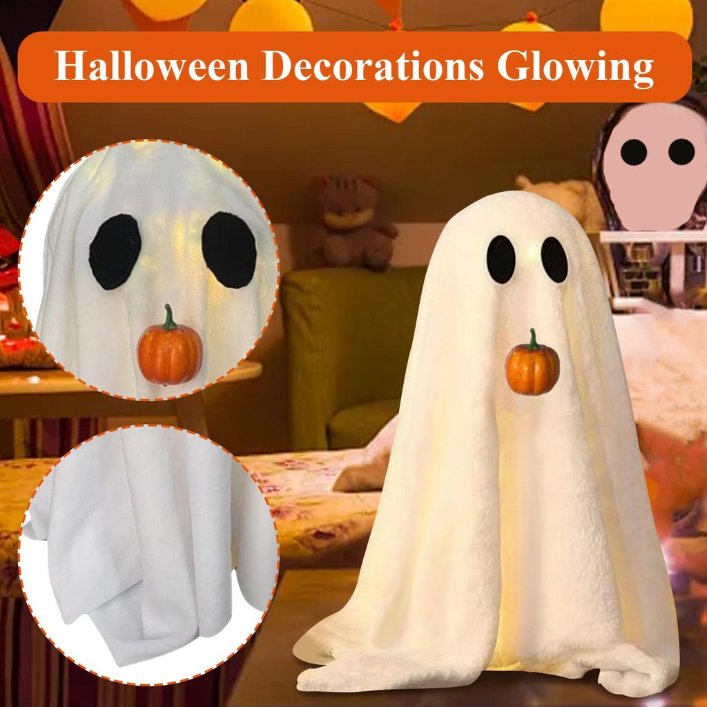 Halloween Decorations Glowing Halloween Decorations Indoor Cute Tabletop Decorations For Party Home Kitchen And Fireplace