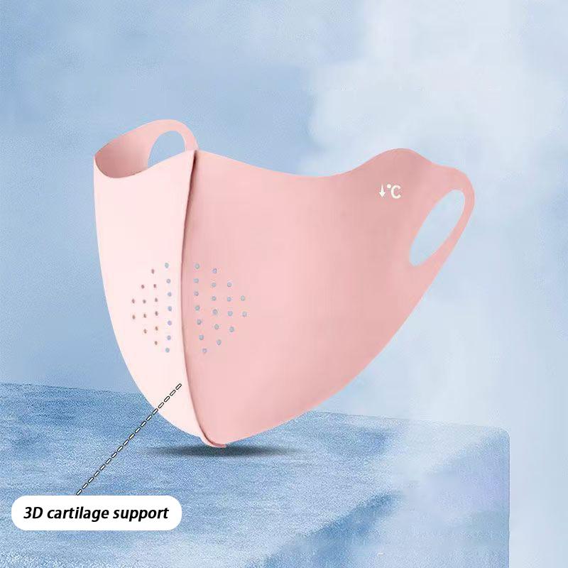 Uv Protection Breathable Face Mask 3D Seamless Full Face Outdoor Lightweight Sun Block Flex Fit