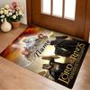 Custom Name Middle-earth Legends Living Room Non-Slip Area Rug Soft Carpet for Bedroom Kids Playroom Sofa Office Home Decor Doormat