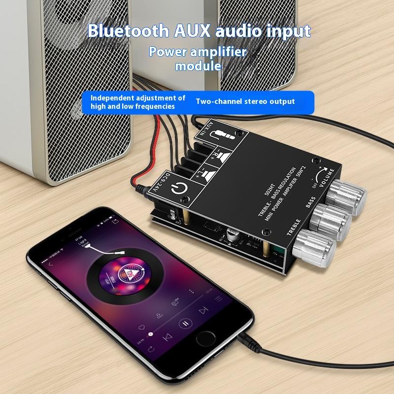 2.0 стерео Bluetooth аудио цифровой HIFI усилитель плата модуль усилитель сабвуфера