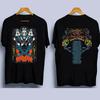 Babymetal Us Tour 2023 Футболка унисекс в стиле ретро Babymetal Natsu Matsuri