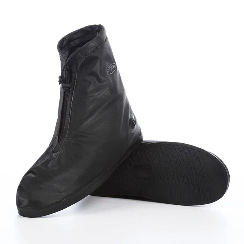 Утолщенный водонепроницаемый слой с застежкой-молнией, непромокаемый чехол для обуви, песчаный чехол для обуви, водонепроницаемый чехол для обуви для путешествий на открытом воздухе