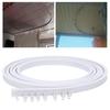 1 Set Curtain Track Accessories Ceiling Curtain Track Bendable Smooth Sliding Room Divider Curtain Track System for RV Bay Window