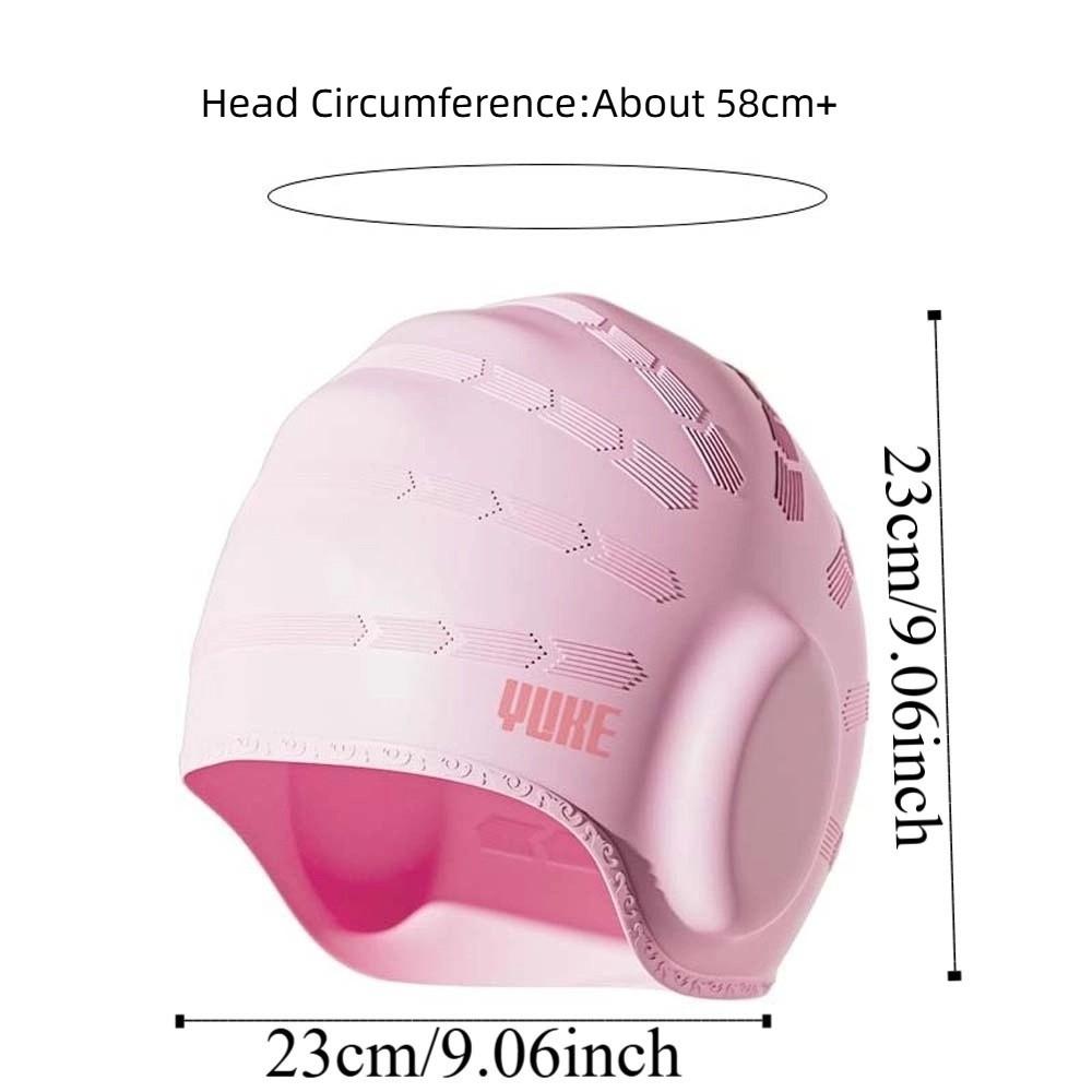 Elastic Snorkeling Cap Soft Swim Head Hood Major Bathing Cap Diving Hat  Women