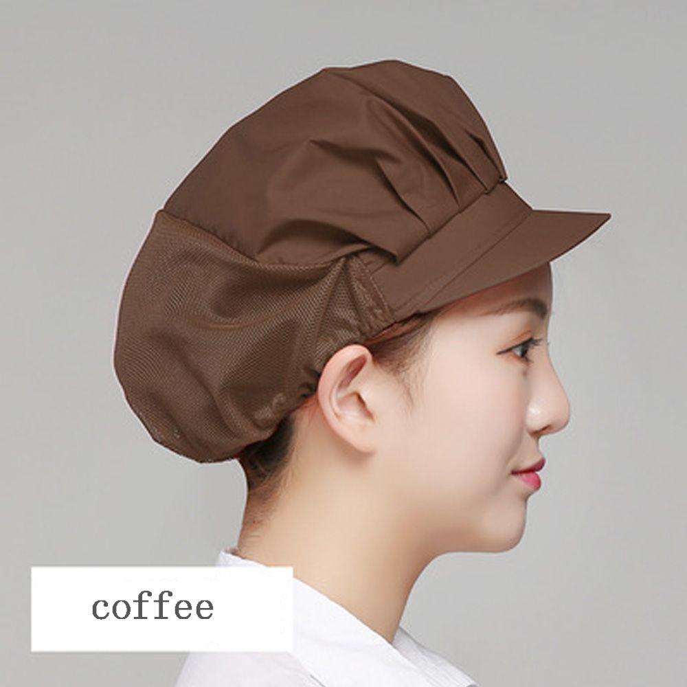 Шикарный Колпак Шеф-повара для Ресторана Отеля, Столовой, Сети Общественного Питания, Сетка для Волос