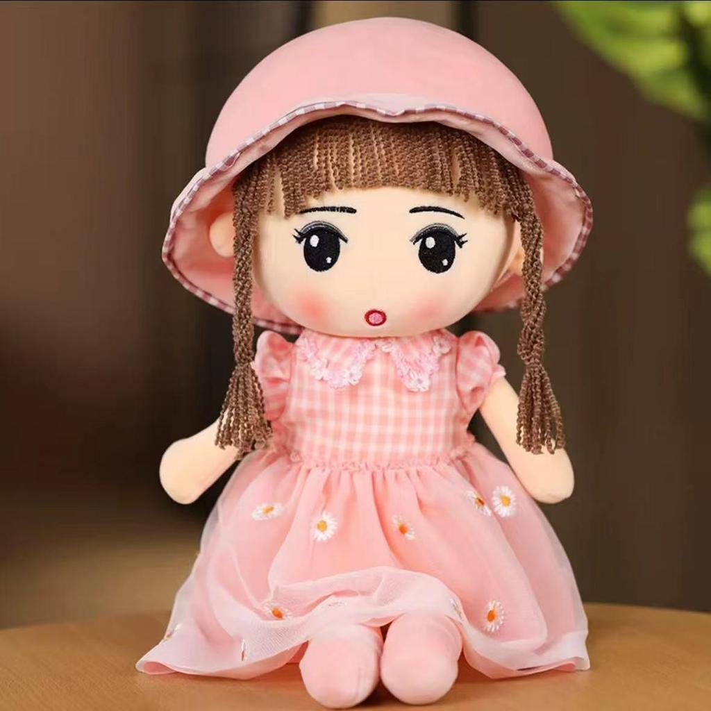 Очаровательная плюшевая кукла для девочек - Успокаивающий подарок на день рождения