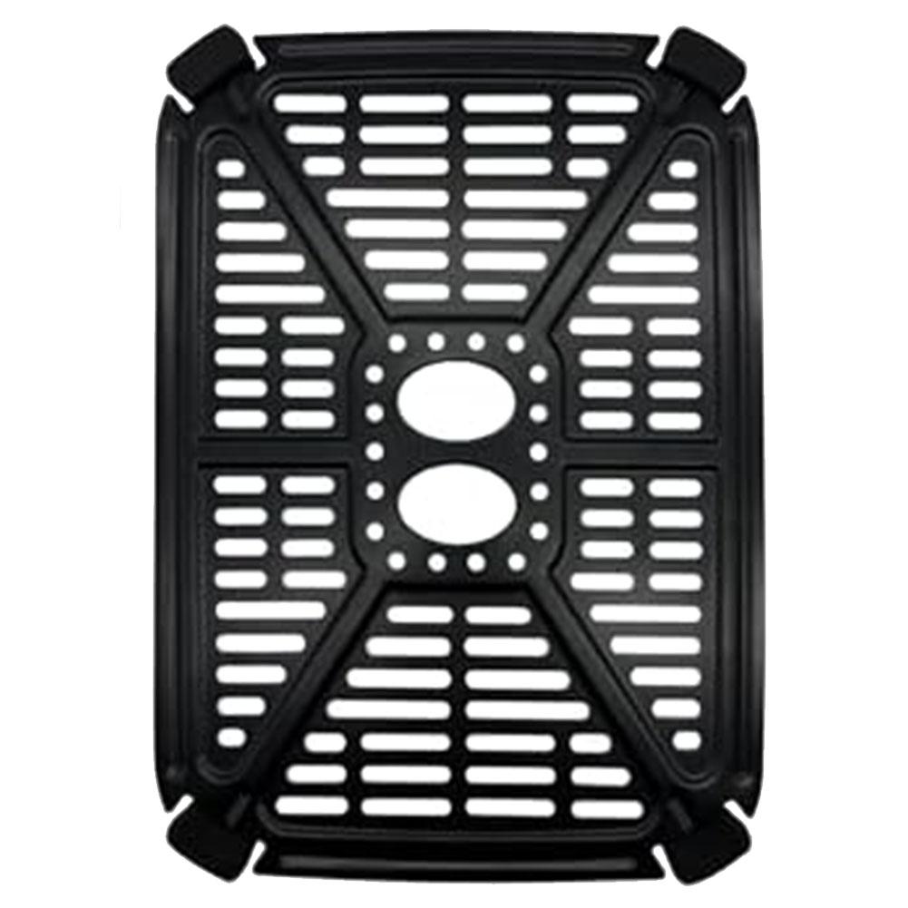 Сковорода-гриль для цифровой аэрофритюрницы Holstein Housewares 8,4 кварт, сменная кулинарная пластина, конструкция с воздушным потоком, антипригарная, можно мыть в посудомоечной машине