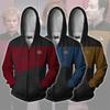 Star Trek Cosplay Jacket Voyager Hoodie 3D Print Women Men Hoodie
