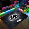 Linkin Park Design Crystal Velvet Carpet Cozy Non?Slip Printed Rug For Bedroom Living Room Entrance