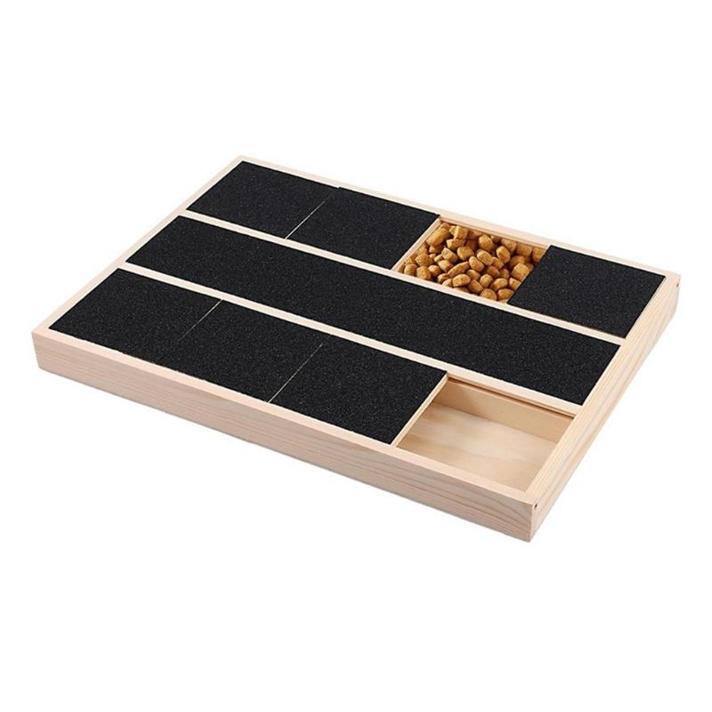 Flexible Canine Grooming Scratcher Board From Sustainable Wood assists Tooth Health 35x25cm