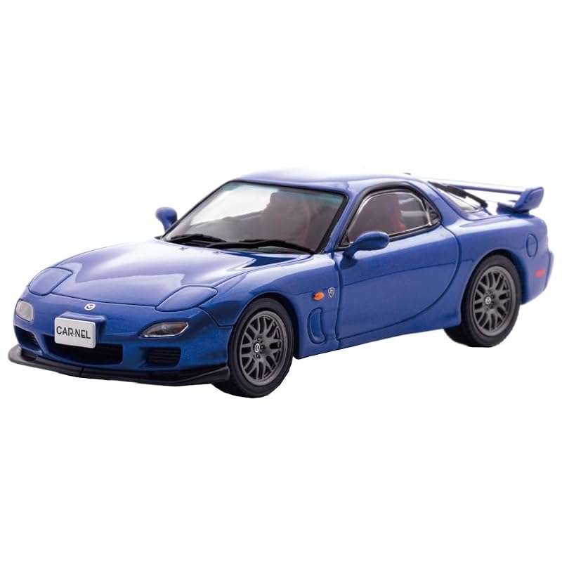 Хико Семь (КАРНЕЛ) 1/43 Mazda RX-7 Spirit R Type A (ФД3С) 2002 Модель с отделкой Innocent Blue Mica CN430206