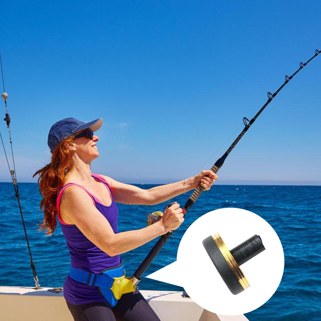 Cork Rod Butt Cap Fishing Poles Butt Plug Decorative Trim Fishing Rod End Cap Repair Component Part Easy To Install