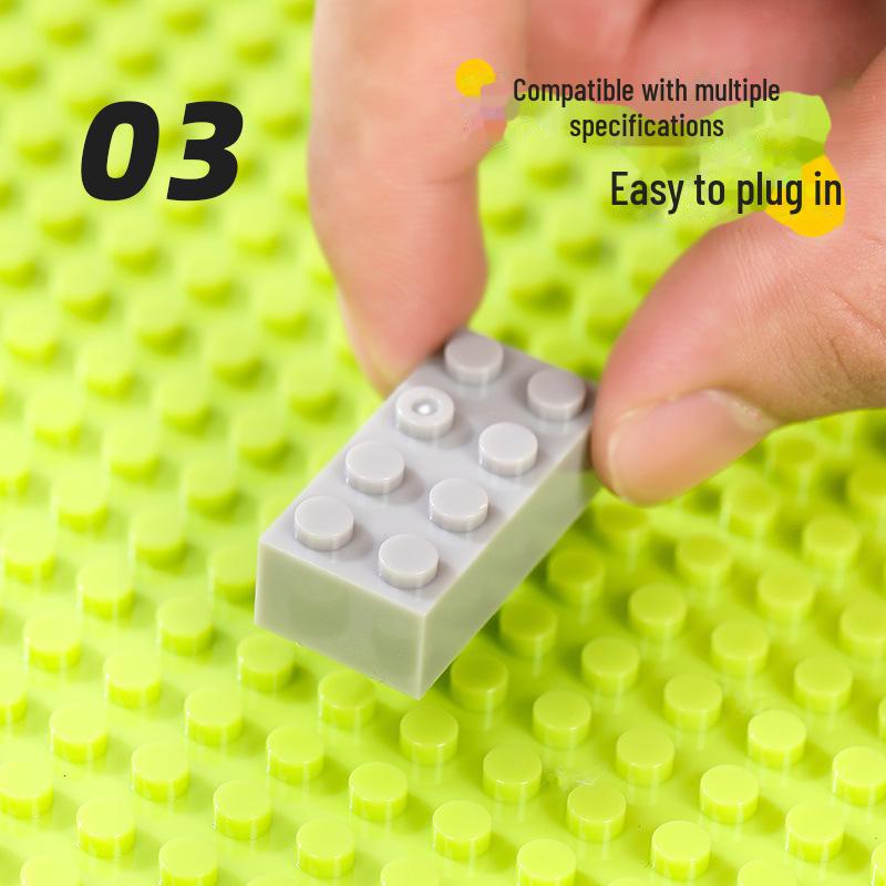 Мелкие Частицы: 32x64 совместимые образовательные строительные блоки для детской настенной игры