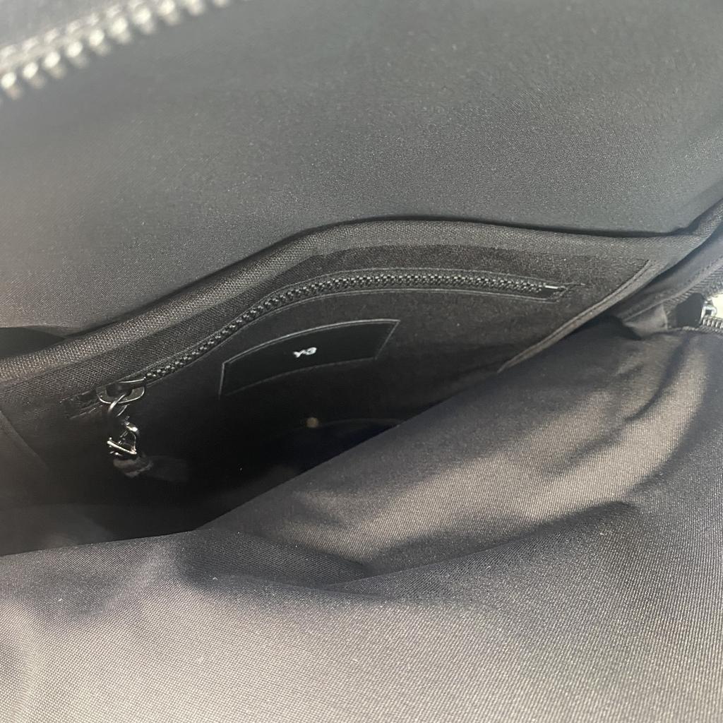 Подержанный рюкзак Y-3 Â· Дневной рюкзак черный/белый полиэстер мужской