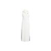 Originals Rib Dress Logo Striped High-Waist Long Sleeveless Dress Women Dress White IT9860