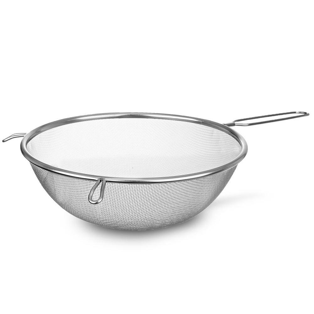 Steel kitchen strainer 12 cm