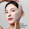 V Line Lifting Mask Chin Strap for Women Face Slimming Strap Reusable V Line Mask Prevent Sagging Jaw Exerciser