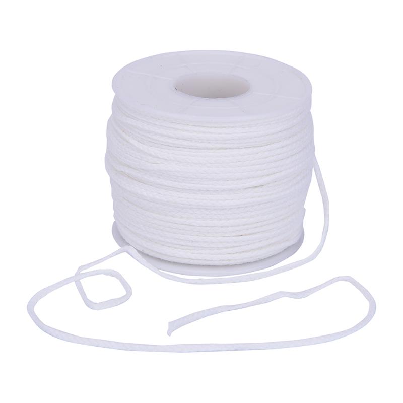 Катушка 61М кс 2,5Мм из хлопковой квадратной оплетки, фитиля свечи, для изготовления свечей