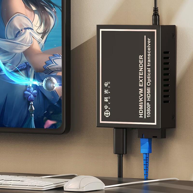 Zhongke Optoelectronics HDMI Видеоудлинитель по Оптоволокну
