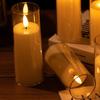 LED Candle Lamp Realistic Looking Flameless Battery-Operated Flickering Fake Candle Light Party Decoration