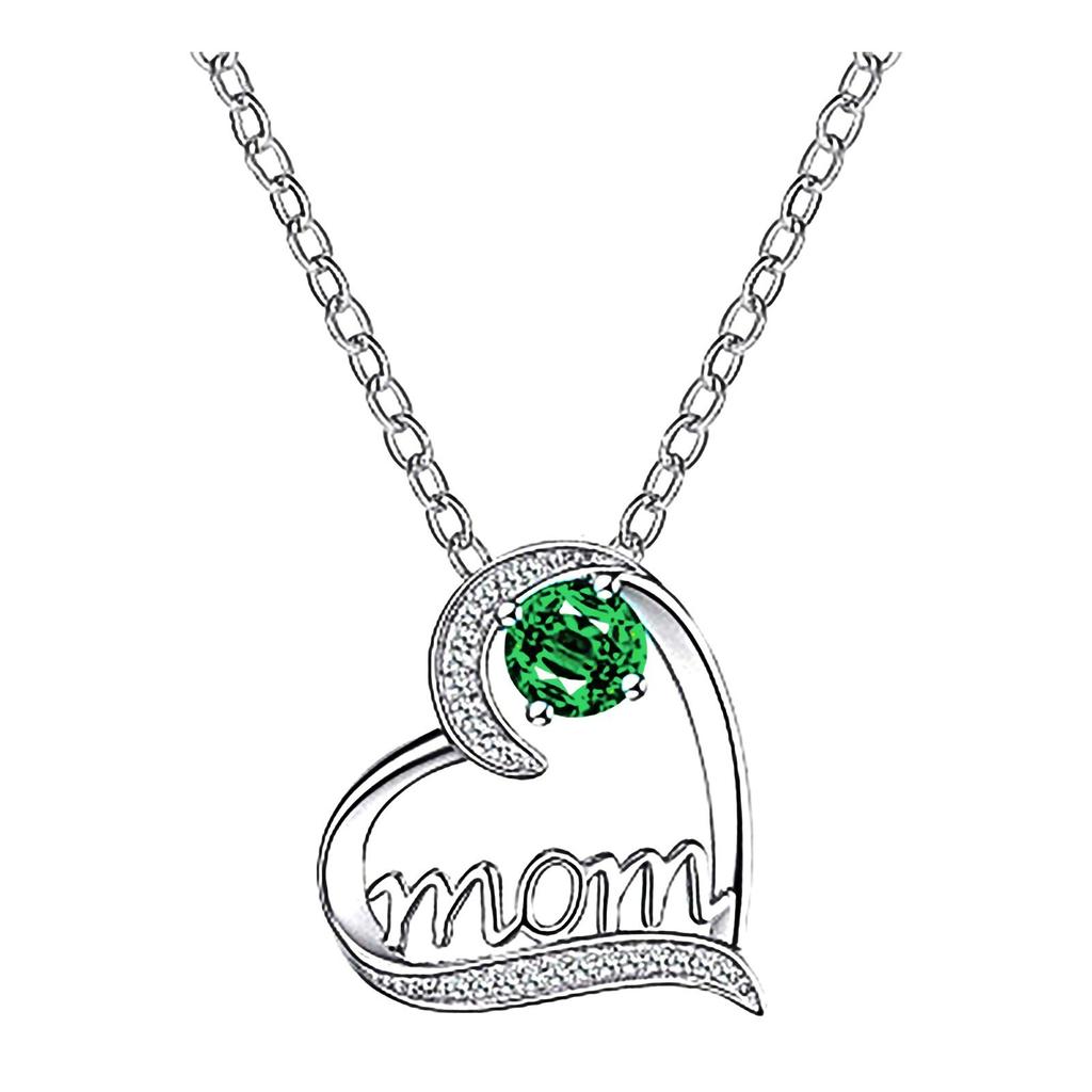 Mother's Day Female Heart Necklace Exquisite  Plated Love Clavicle Chain