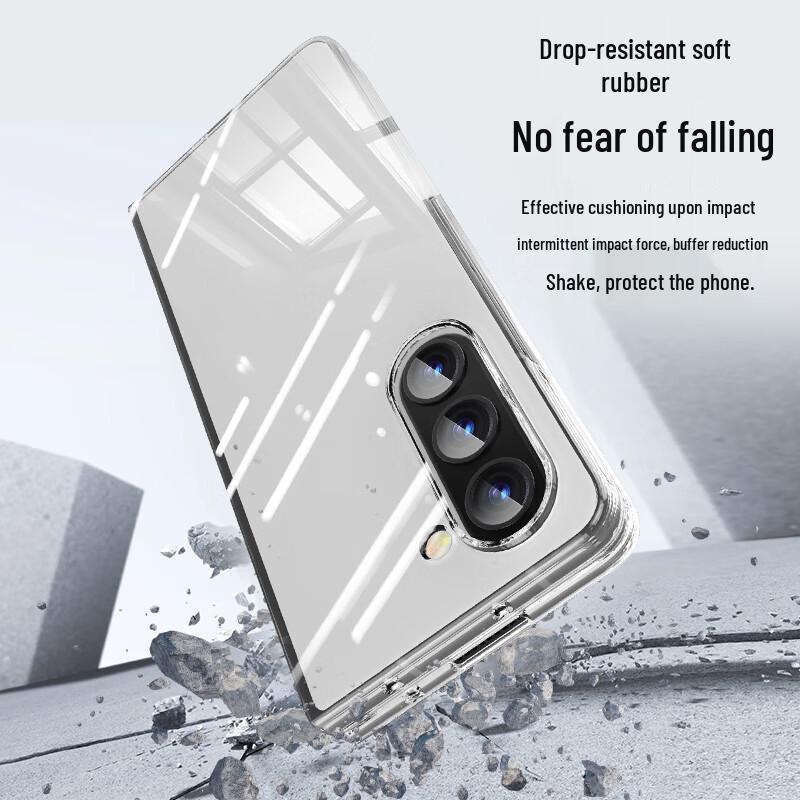 Сверхтонкий прозрачный защитный чехол Biazi для серии Samsung Galaxy Z Fold/Flip
