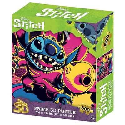 Prime 3D Disney Stitch 500-элементный 3D-пазл (# 2)