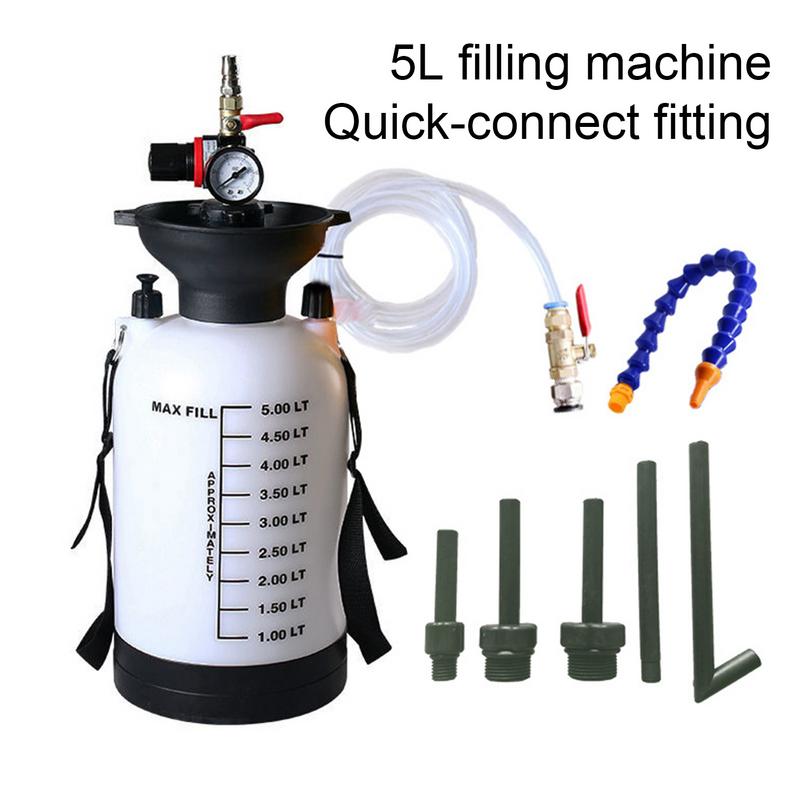 5L Car Fluid Pump Automotive Portable Transmission Fluid Pump Kit Gearbox Oil Transfer System Automotive Fluid Transfer Pump