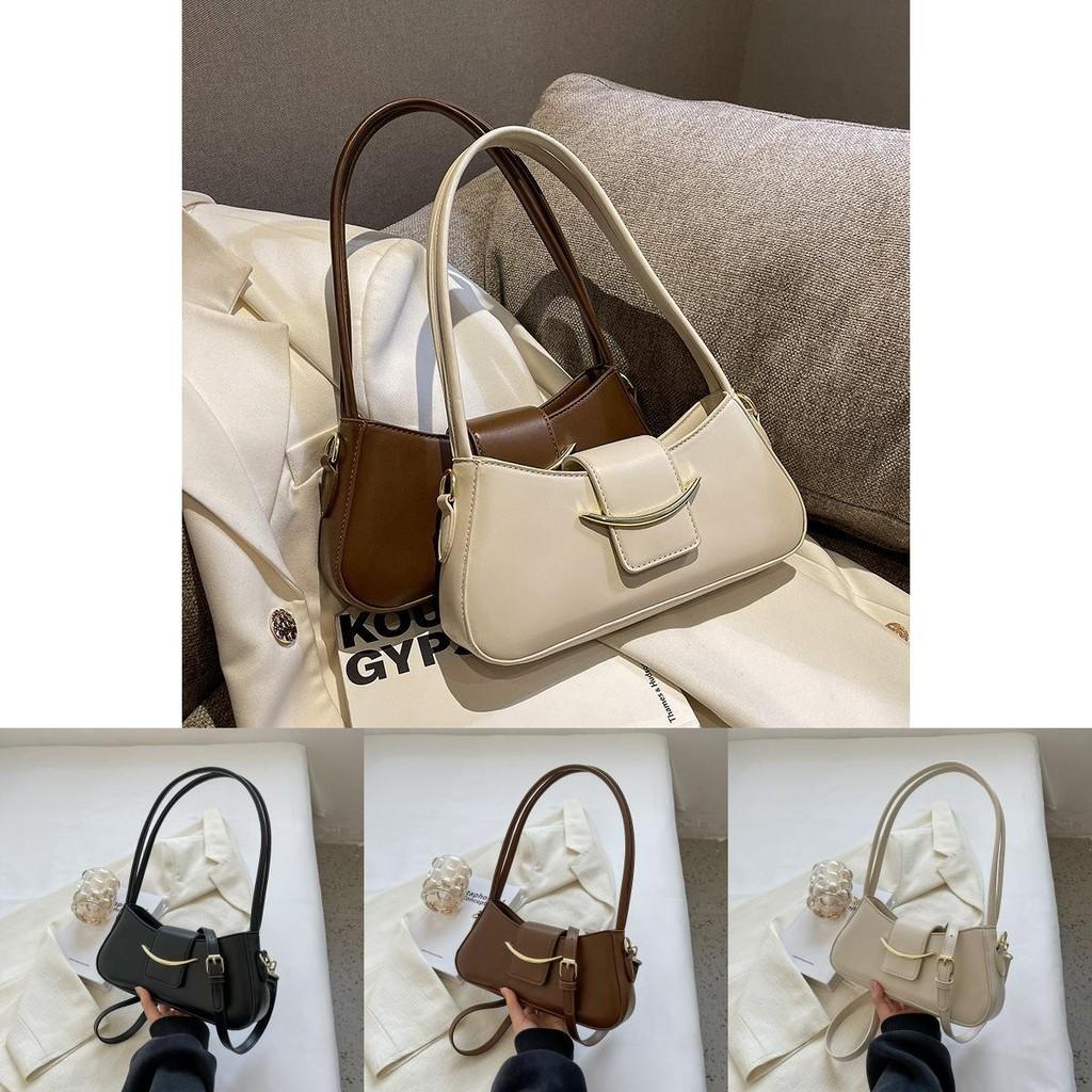 Fashionable Minimalist Women's Underarm Bag Trendy Small Square Shoulder Purse