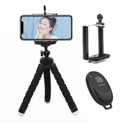 Подставка Гибкий Мини Штатив для iPhone Мини Камера для Huawei Xiaomi Samsung Gopro Фонарик Телефон Штатив Держатель